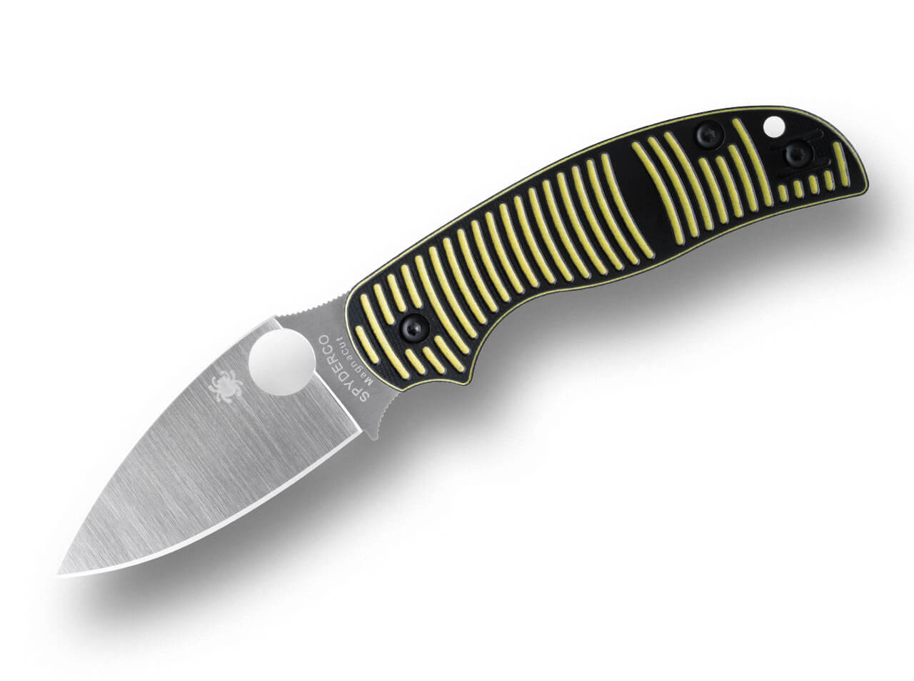 Spyderco Sage 5 Salt MagnaCut Yellow & Black G10 MAXI – Bild 1