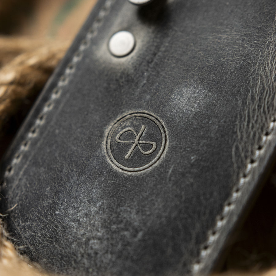 KnifeLounge Exclusive The ClipSlip Crazy Horse (Grau) – Bild 2