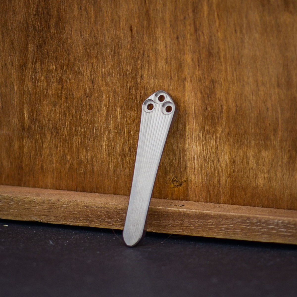 RGT Spyderco Universal 3D Machined Clip Holz, Sperrholz, Hartholz, Besteck, Löffel