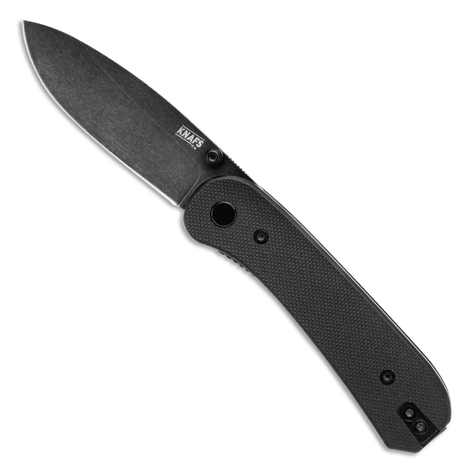 KNAFS-00066-Lander-Black-Knife-open-front-v2_1024x10242x Knafs Lander 1 EDC Knife Black