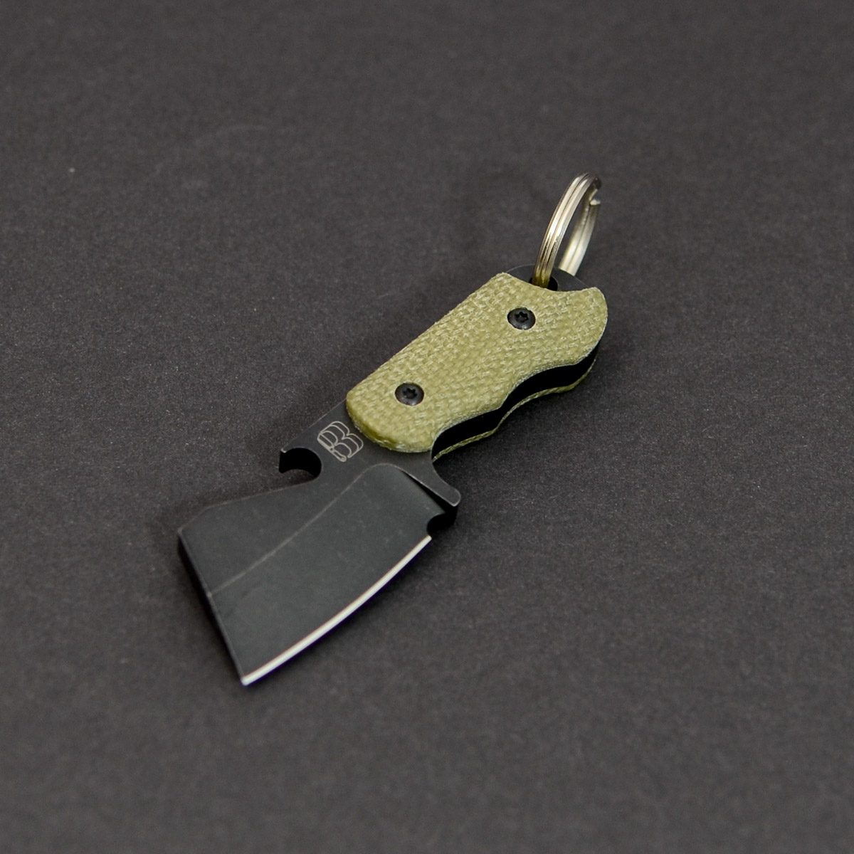 BottelButcher Bottle Butcher Micarta grün