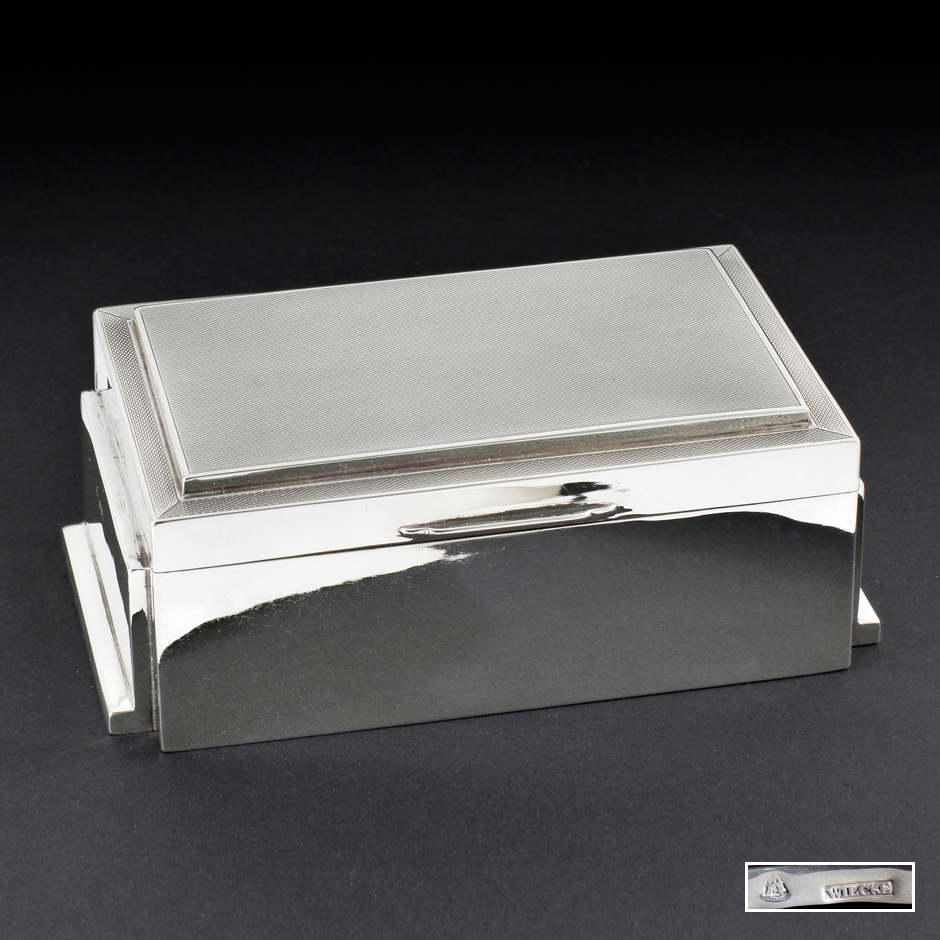 500161-3hjhVq5nJ9ch5k Zigarrendose Sterling Silber Art Deco