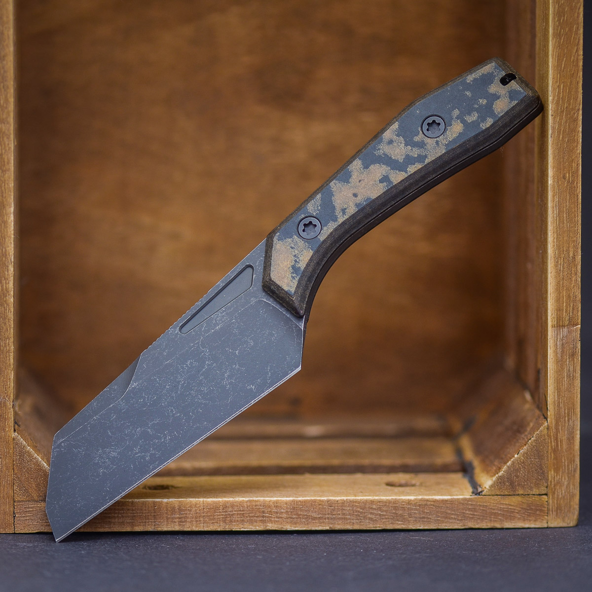 Luft USA - LTL Acidwashed & Richlite Klinge, Messer, Waffe, Dolch