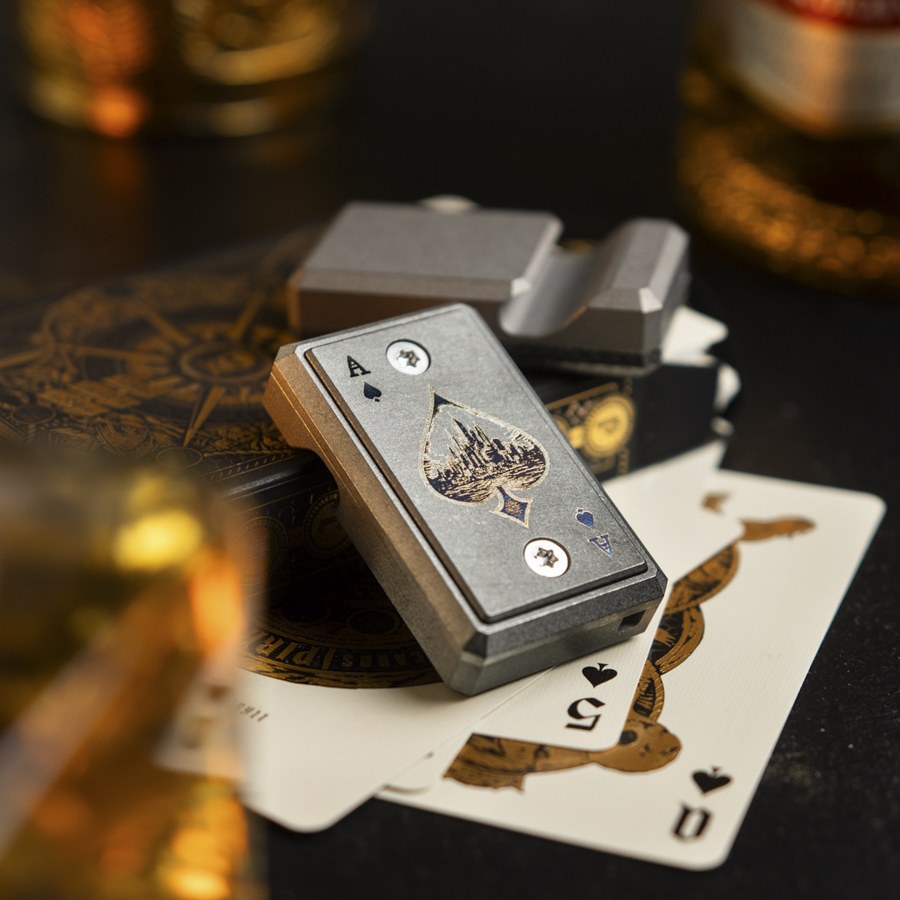 Crowgear Don't Worry Stone - Ace of Spades – Bild 1