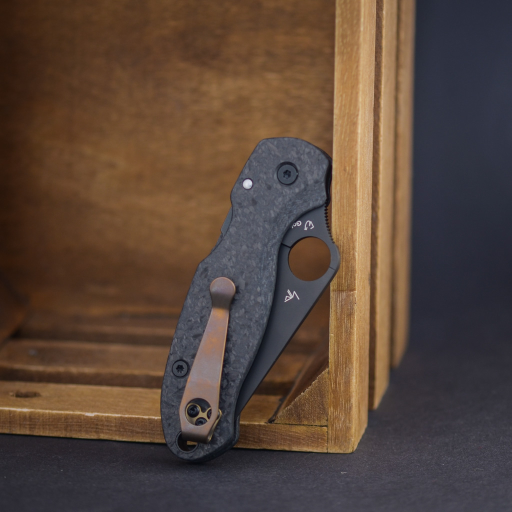 Spyderco Para 3 X Flytanium Carbon Fiber Lotus  – Bild 4