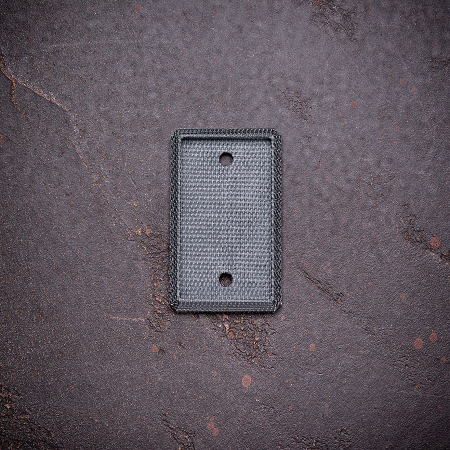 DWS_10_web Crowgear Don't Worry Stone - Micarta Frame einzeln Material: Micarta Schwarz