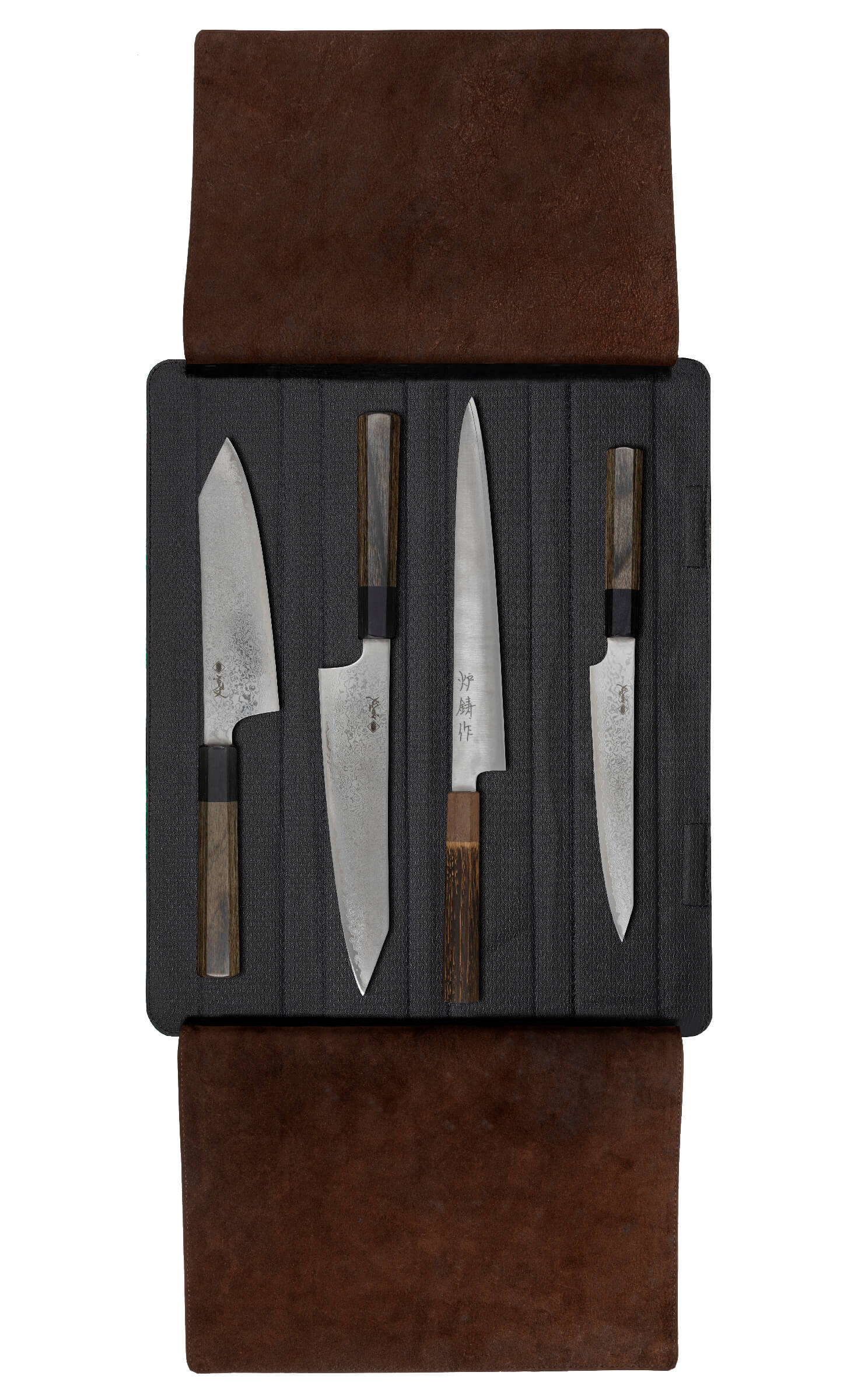Wunschleder Magnet Messertasche 4 Plätze Besteck, Klinge, Dolch, Messer, Waffe