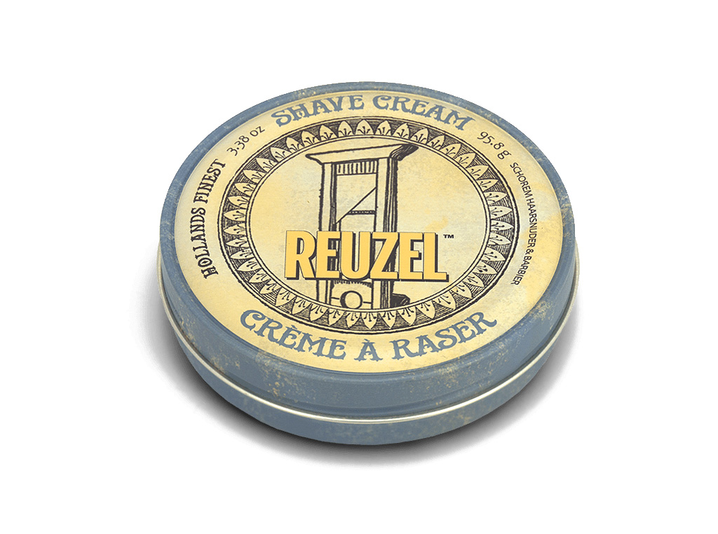 Reuzel Shave Cream Kopf, Person, Gesicht