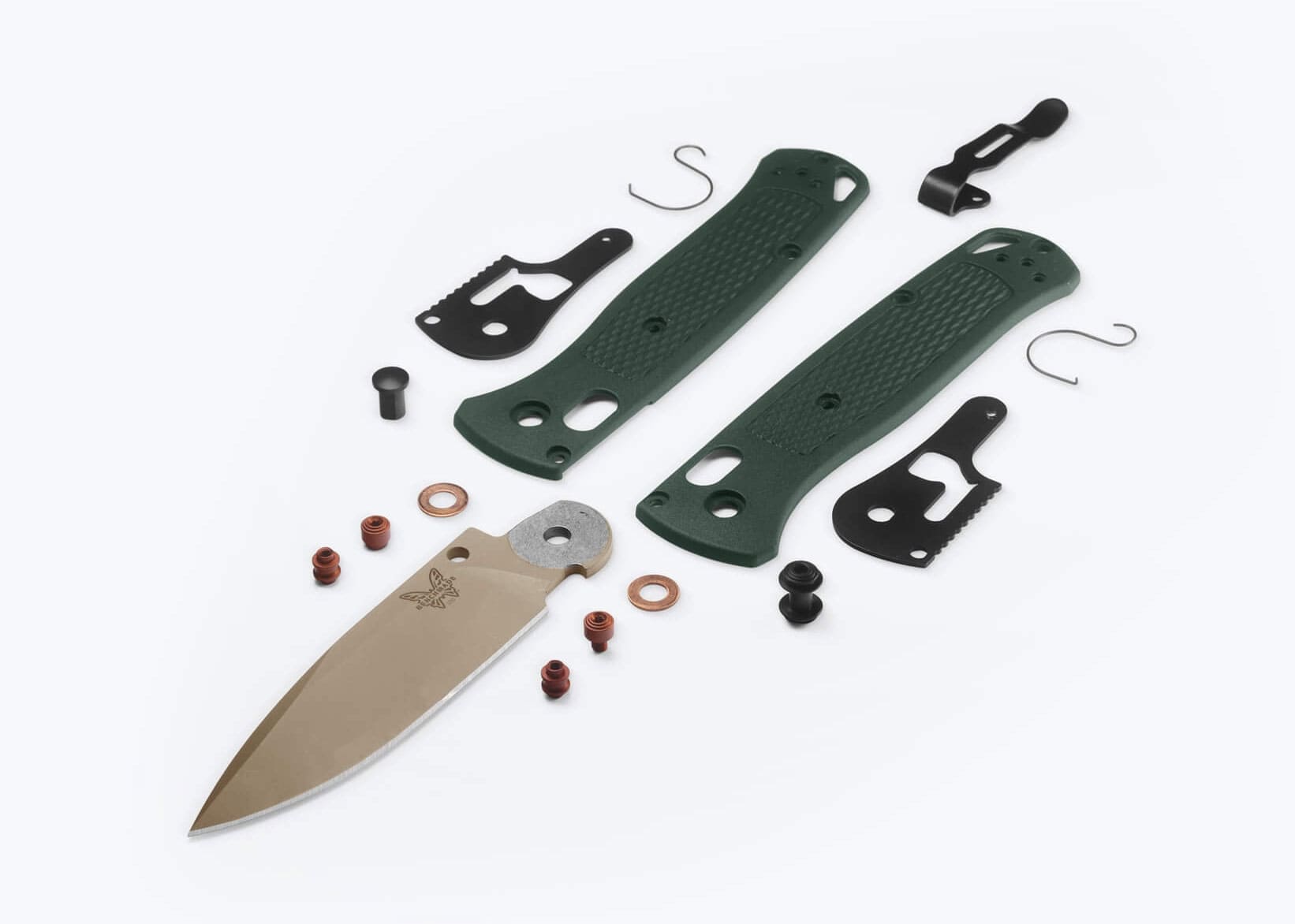 Benchmade Bugout Taiga Green MAXI – Bild 3