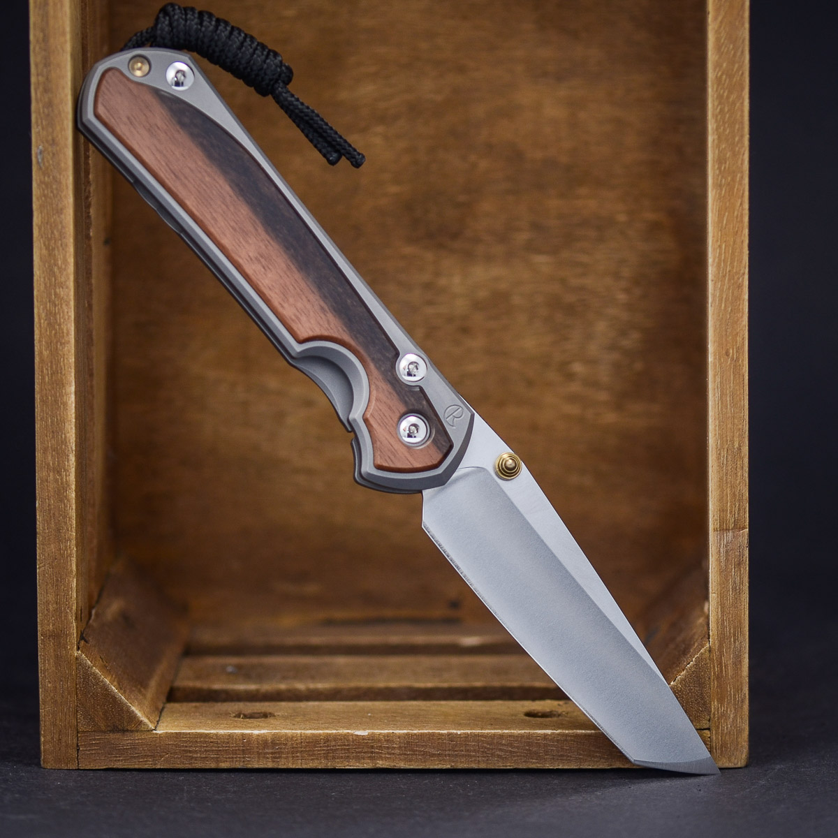 Chris Reeve Sebenza 31 Ebenholz Linkshand Klinge, Dolch, Messer, Waffe