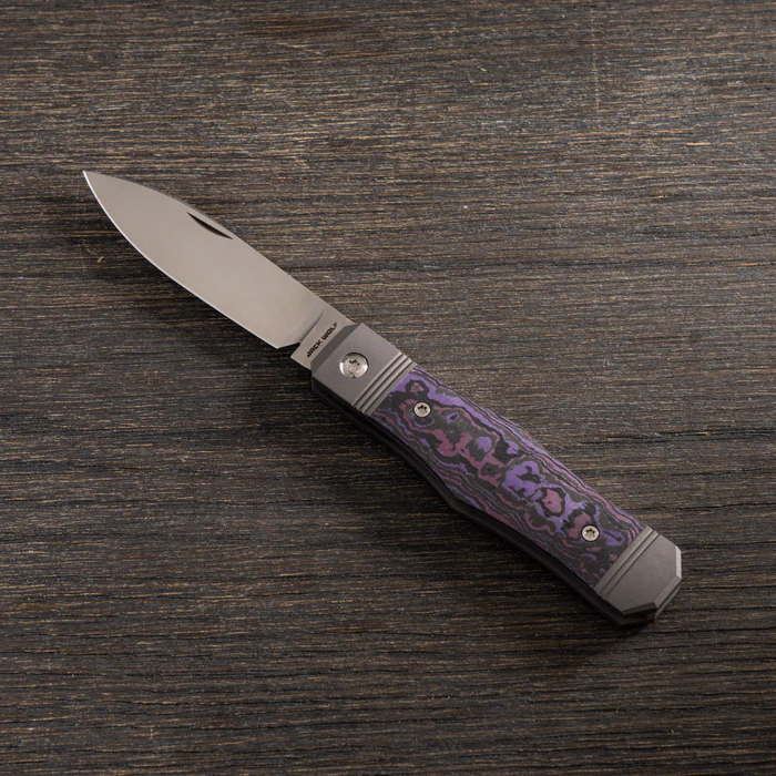 Jack Wolf Knives Vampire Jack Fat Carbon Purple Haze – Bild 1
