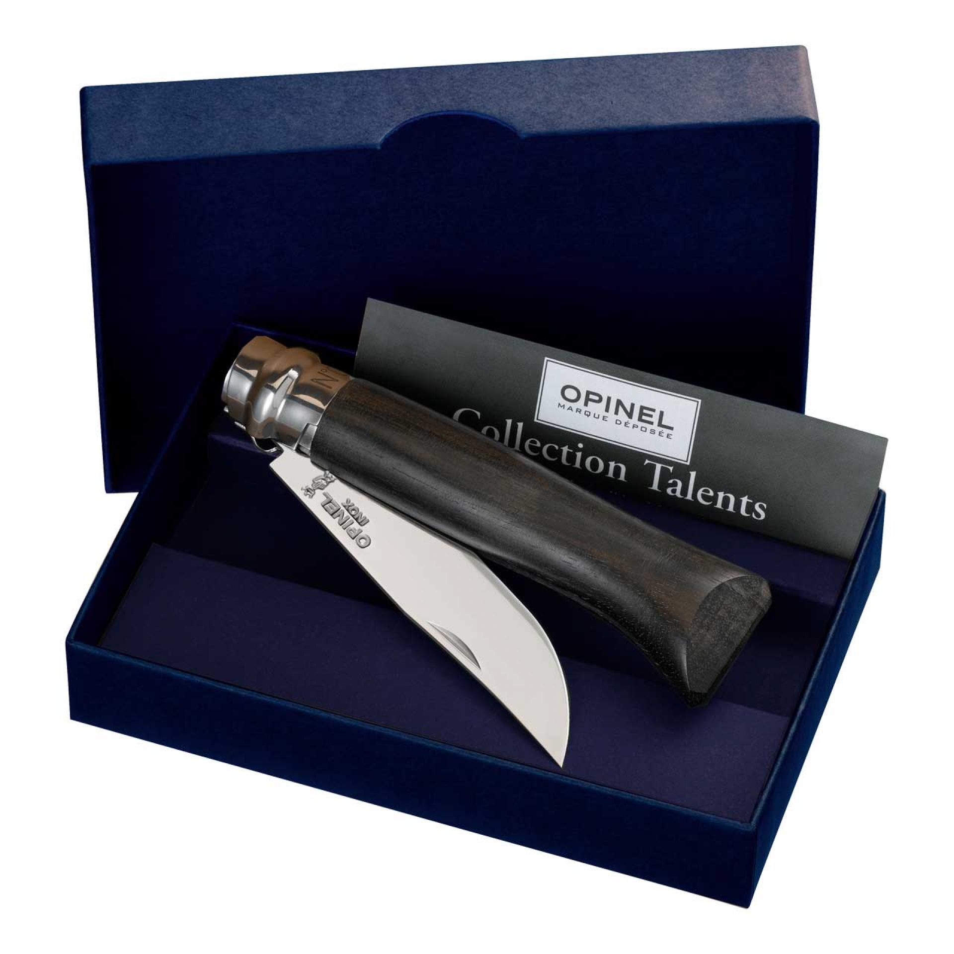 Opinel 8 Ebenholz rostfrei