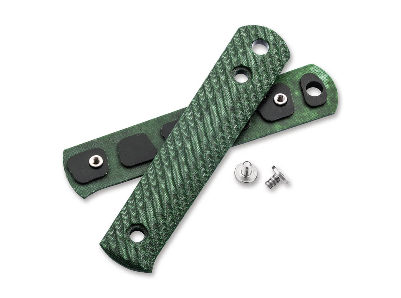 Böker BFF Packlite Micarta Griffschalen Material: Bottle Green Linen Micarta Rope Zubehor, Riemen