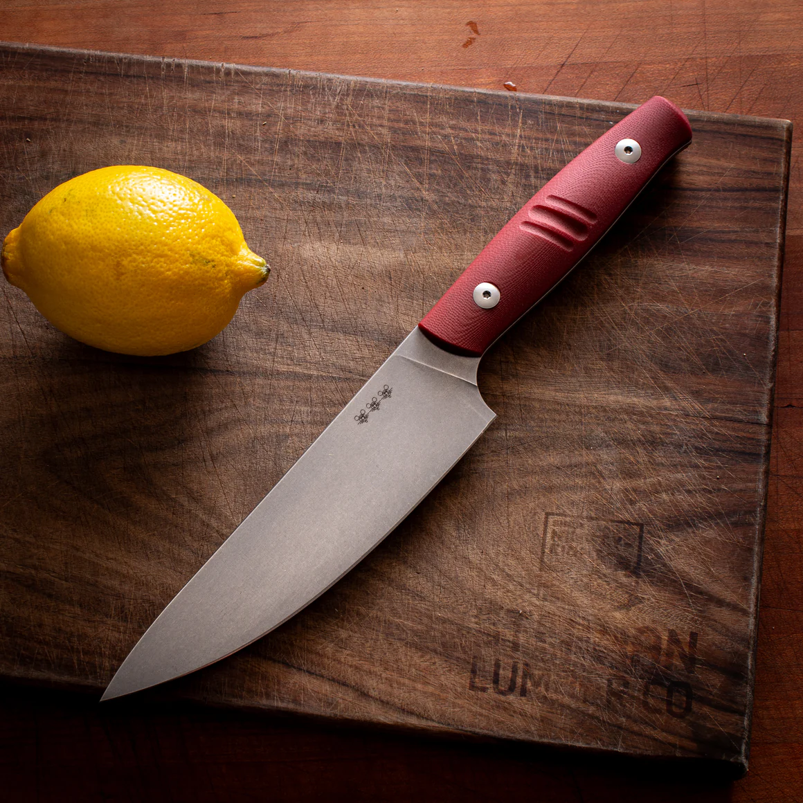 GiantMouse Carving Knife Red G10 MAXI  – Bild 4