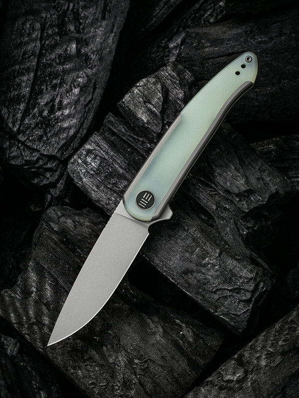 1633924520652895 WE Smooth Sentinel Grey with Natural G10 Inlay
