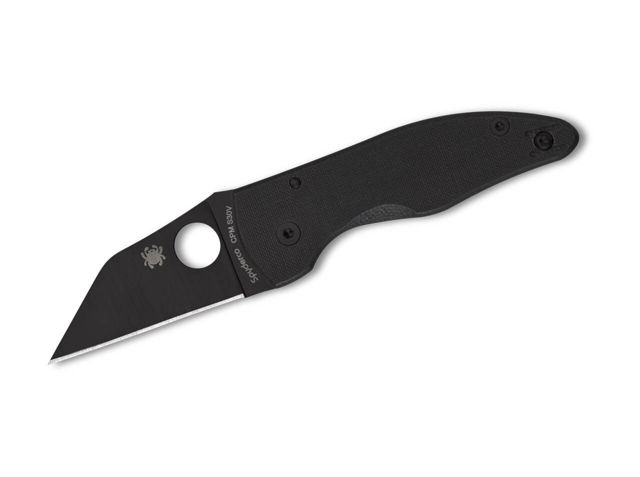 Spyderco MicroJimbo Black Blade Klinge, Messer, Waffe, Dolch