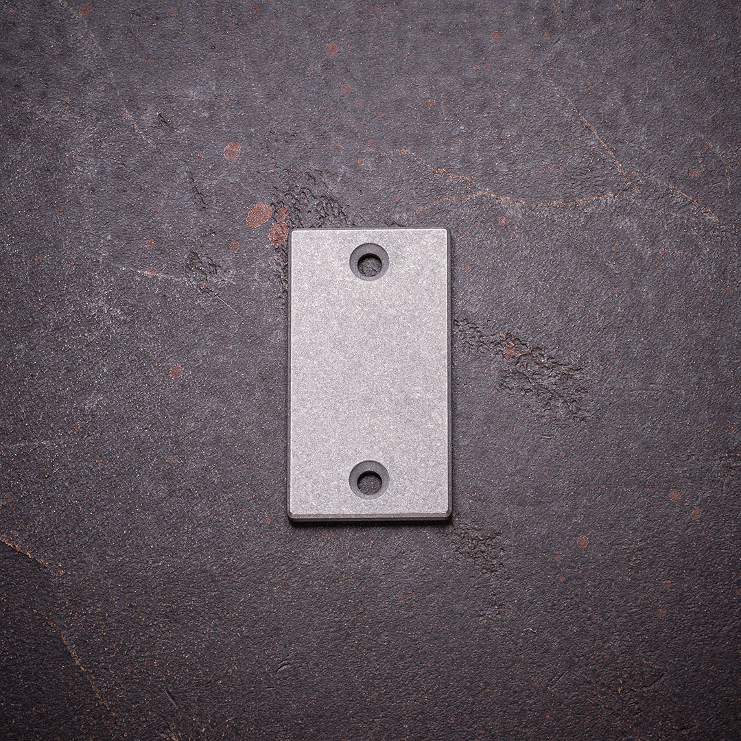 DWS_36_web Crowgear Don't Worry Stone - Inlay Metall einzeln Material: Titan