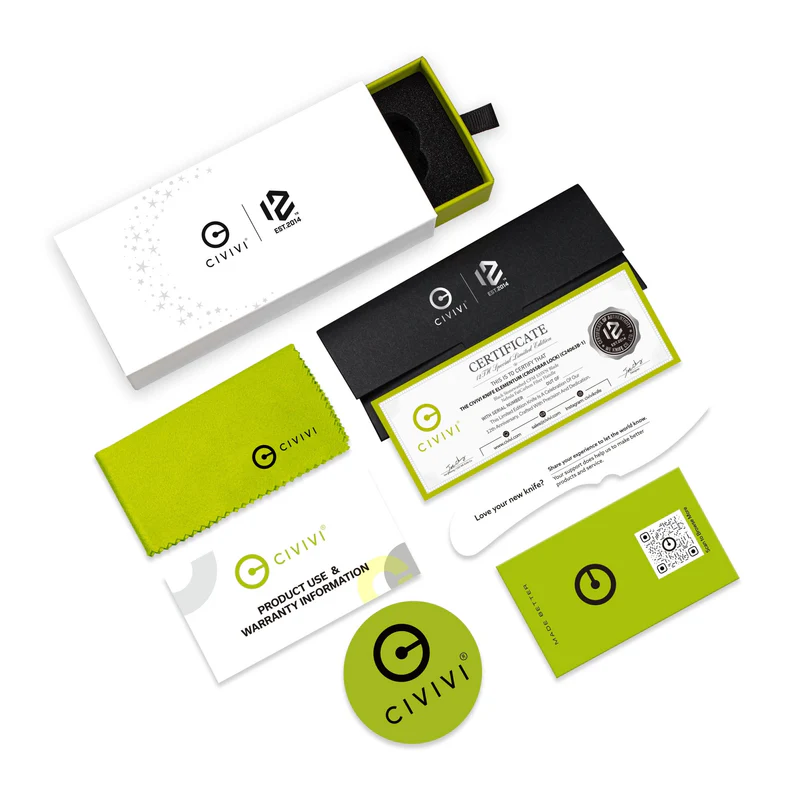 Civivi Elementum Crossbar Lock Nebula FatCarbon Fiber MAXI – Bild 6