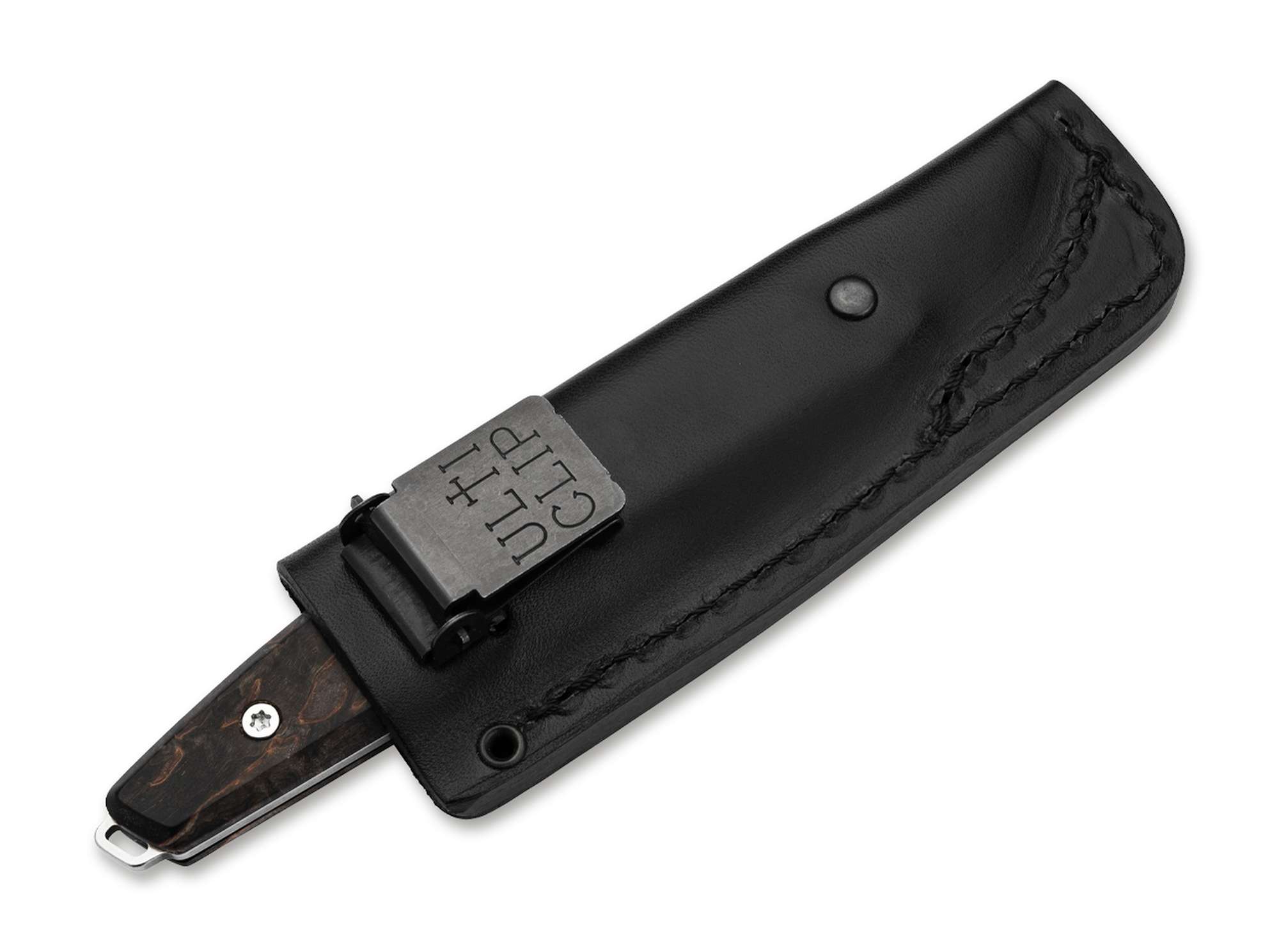 Böker AK1 Droppoint MagnaCut Maserbirke Black – Bild 4