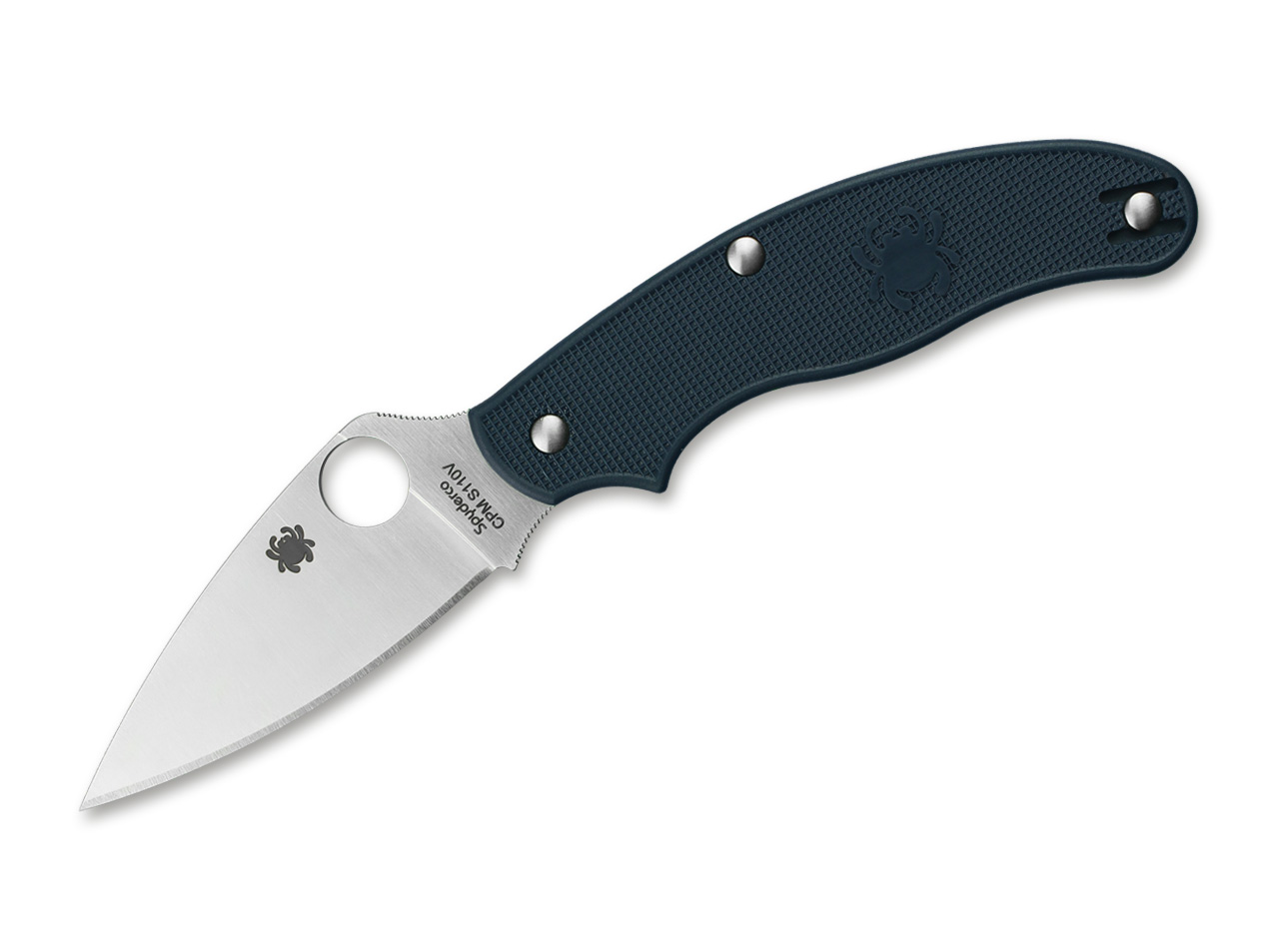 spyderco-uk-pen-knife-dark-blue-01sp953 Spyderco UK Pen Knife Dark Blue