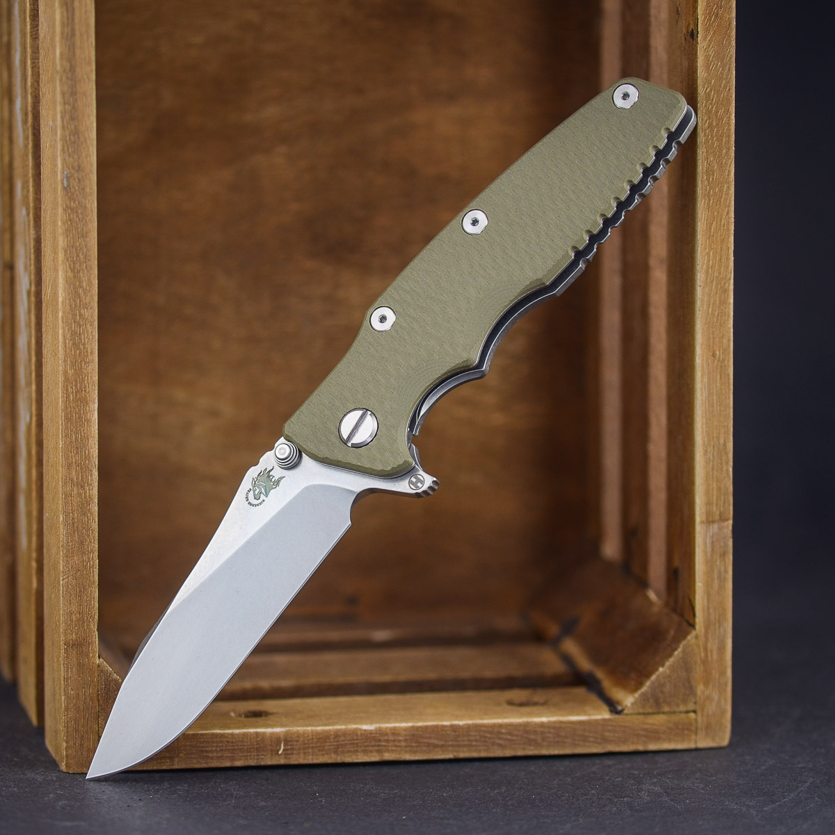 Rick Hinderer Eklipse  3.5" Slicer Hollow Ground