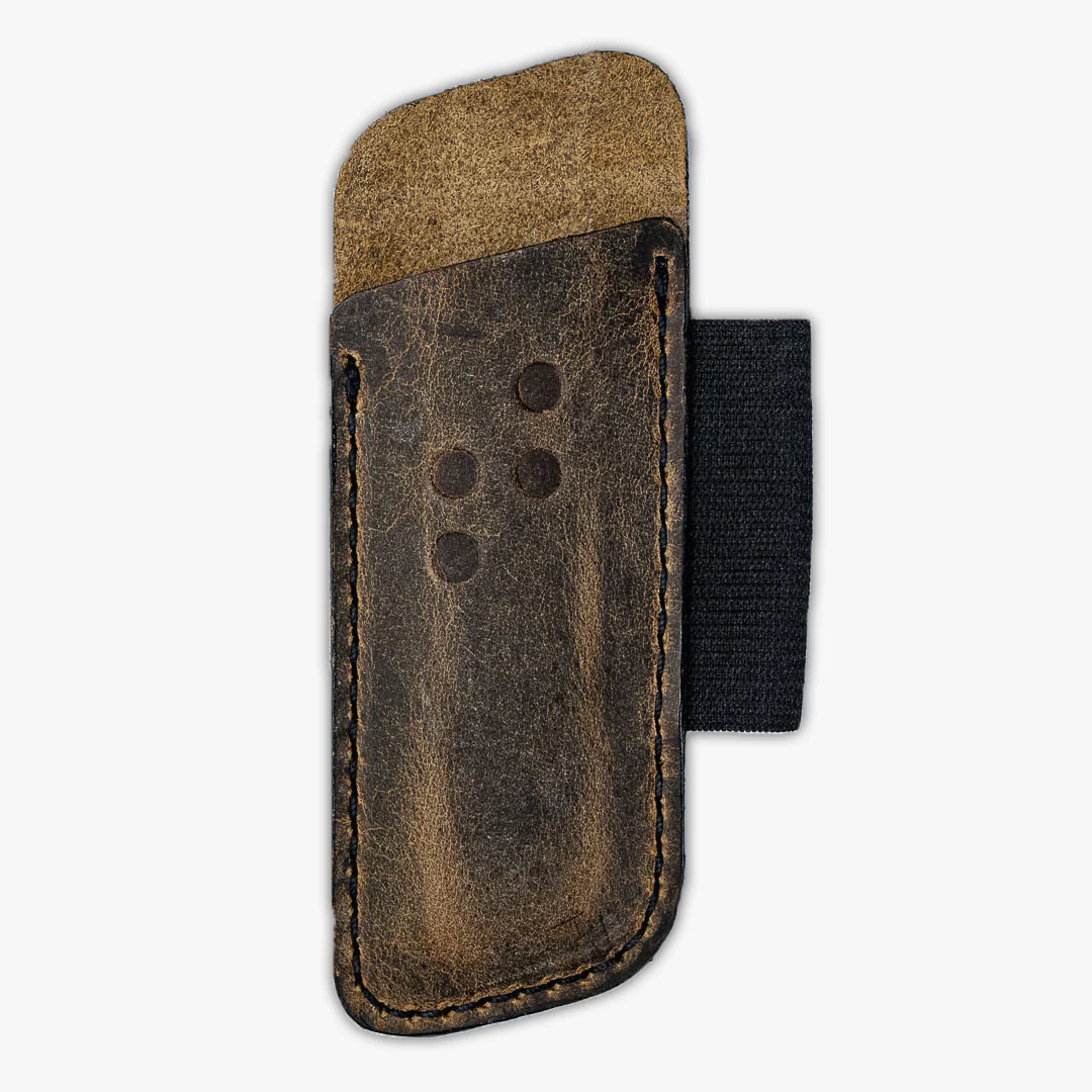 Tactile Knife Bexar Leder Etui  mit Pen Loop Tactile Knife Bexar Leder Etui  mit Pen Loop