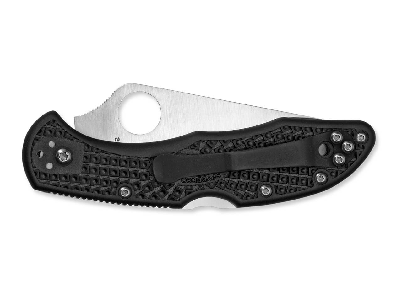 Spyderco Delica 4 Lightweight Black Plain