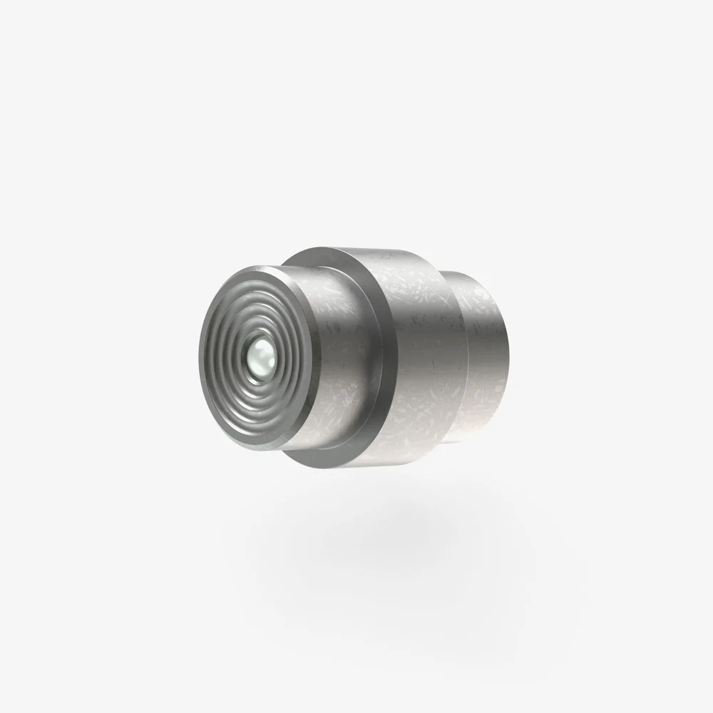 Flytanium Lanyard Hole Stopper - Titanium Satin / Green MAXI – Bild 1