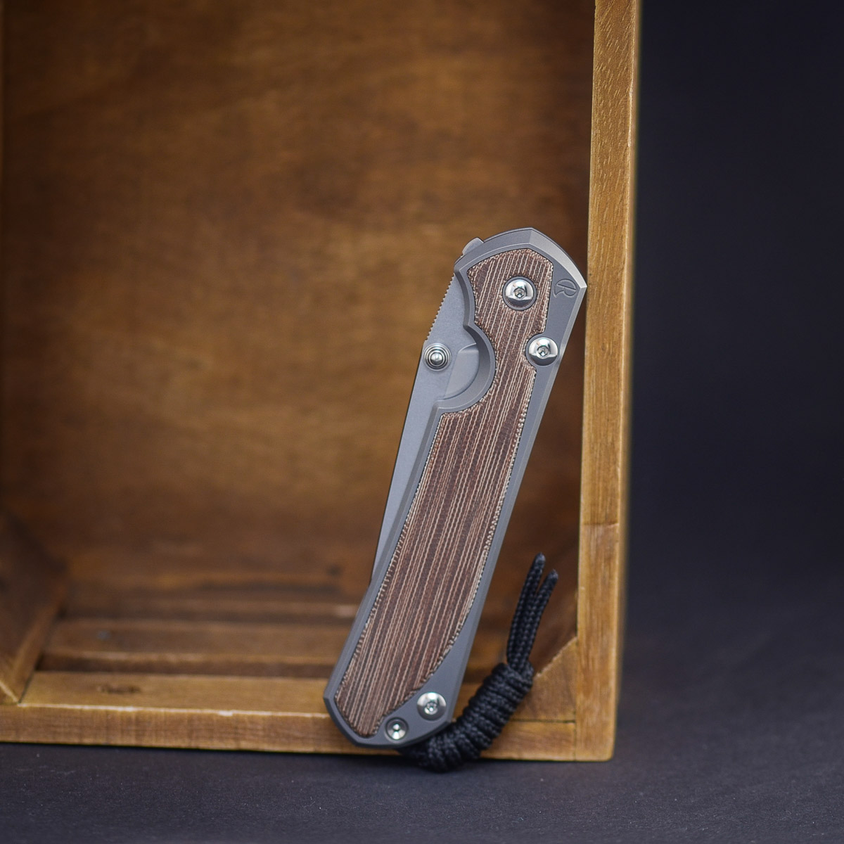 Chris Reeve Sebenza Micarta Natural Glass Blasted   – Bild 1