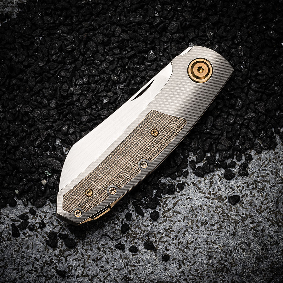 Anso of Denmark Haddock Full Custom Micarta Inlay 