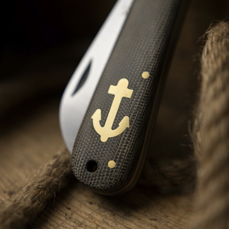 Otter Ankermesser Messing – Knife Lounge Exclusive